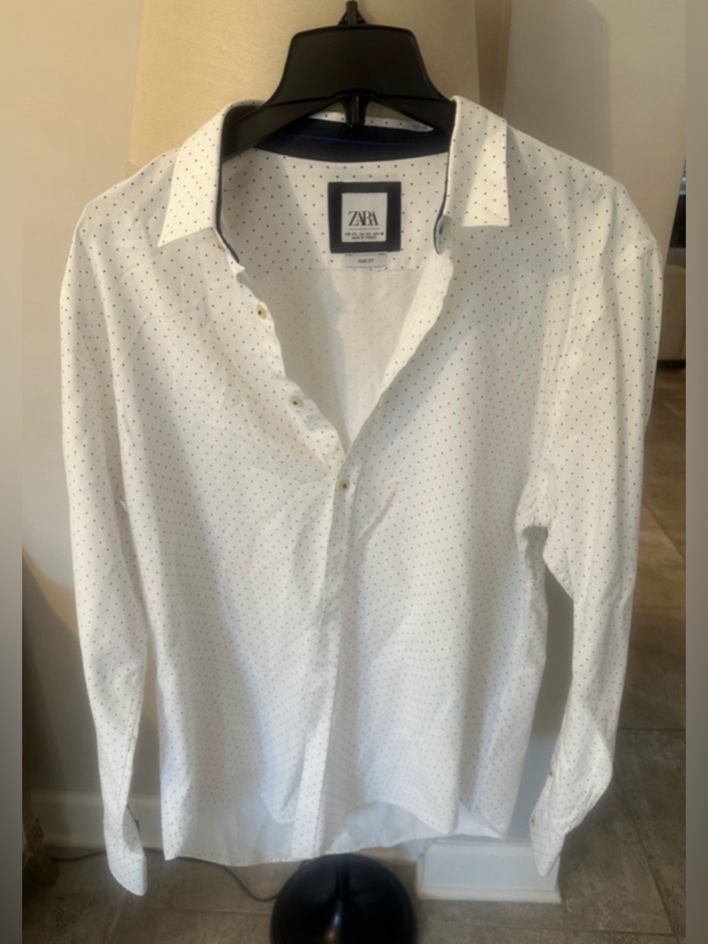Zara Cotton Slim Fit Shirt - Picture 2 of 7